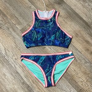 Zumiez zip back bikini